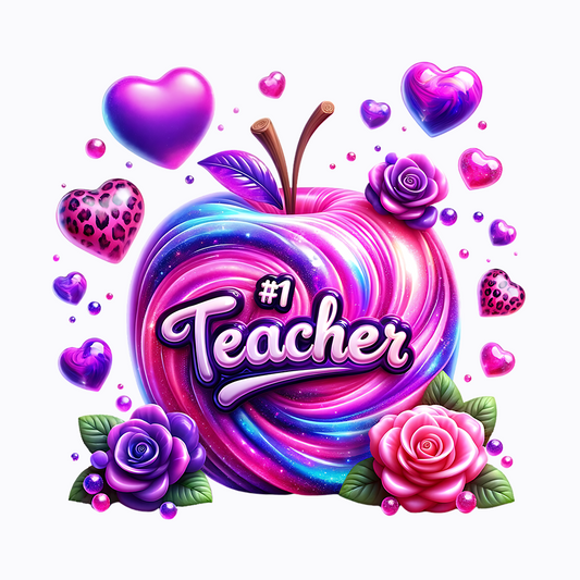 #1 Teacher Apple