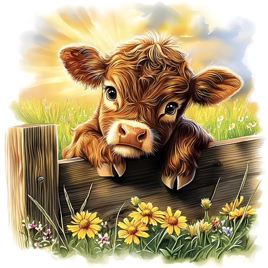 Baby Highland Cow #10