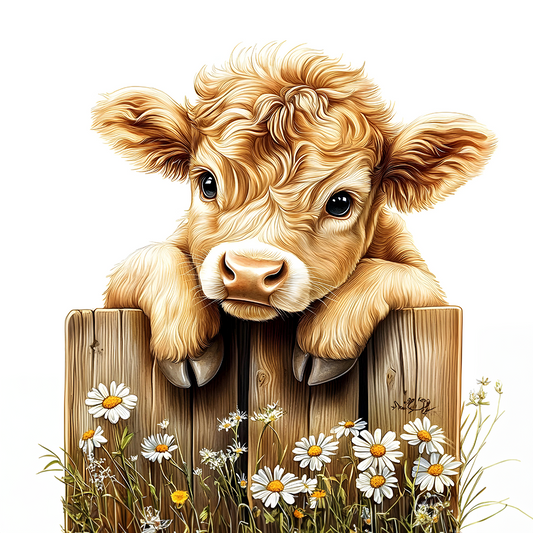 Baby Highland Cow #12