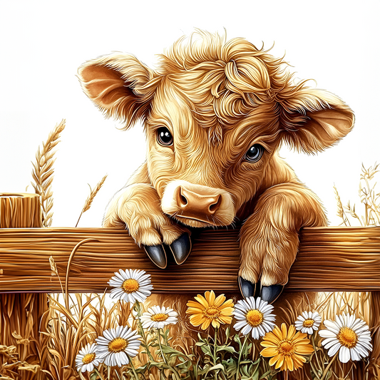 Baby Highland Cow #13