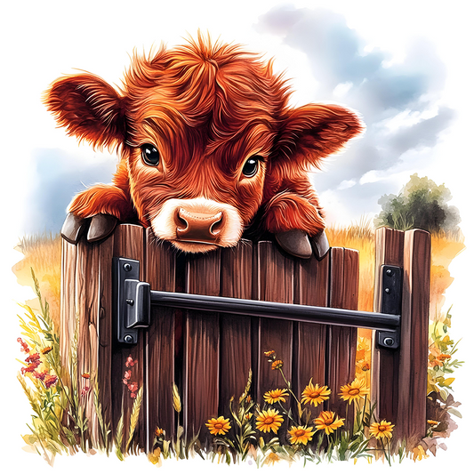 Baby Highland Cow #14