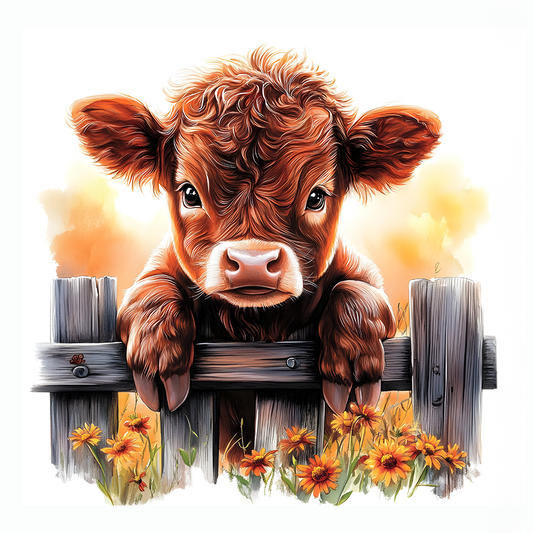 Baby Highland Cow #2