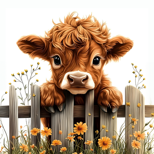 Baby Highland Cow #5