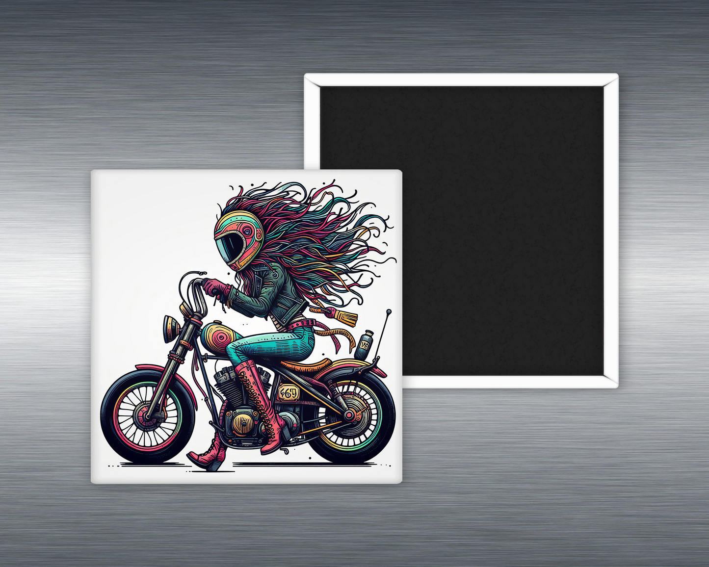 Eccentric Biker Girl #2