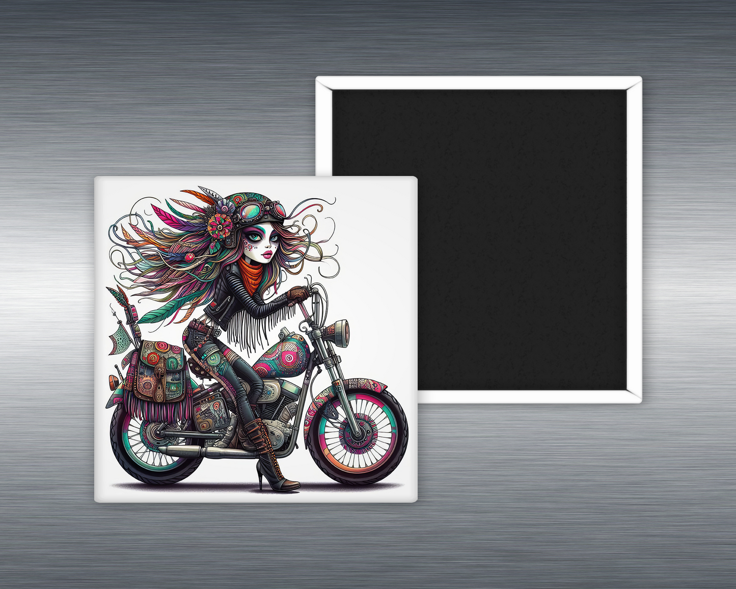 Eccentric Biker Girl #6