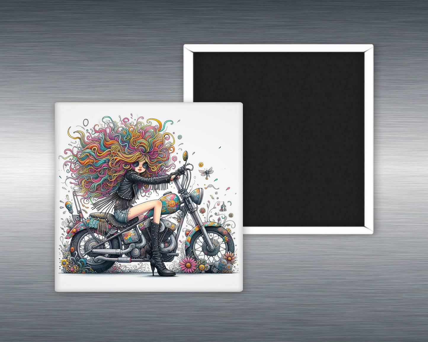 Eccentric Biker Girl #7