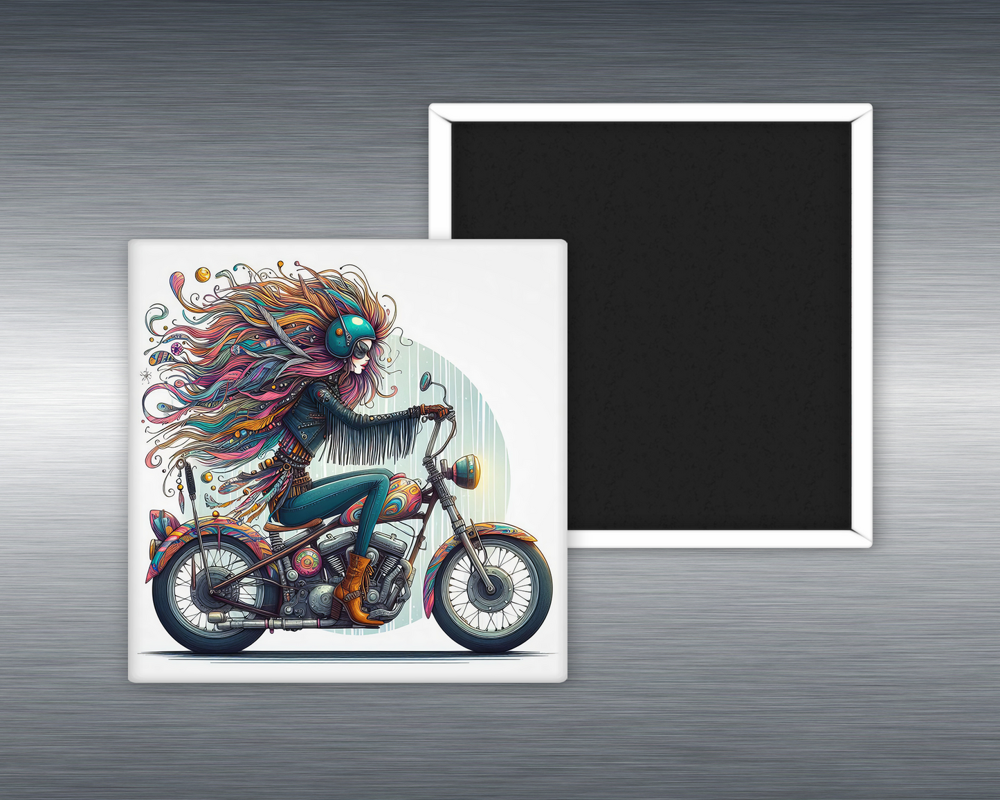 Eccentric Biker Girl #8
