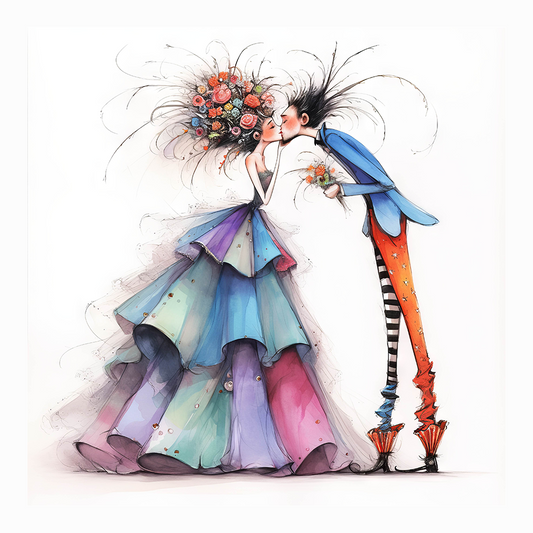 Eccentric Romantic Couple #4