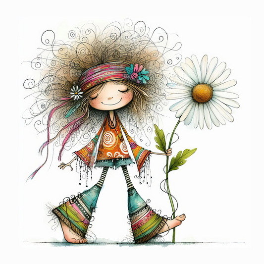 Eccentric Boho Hippie #1