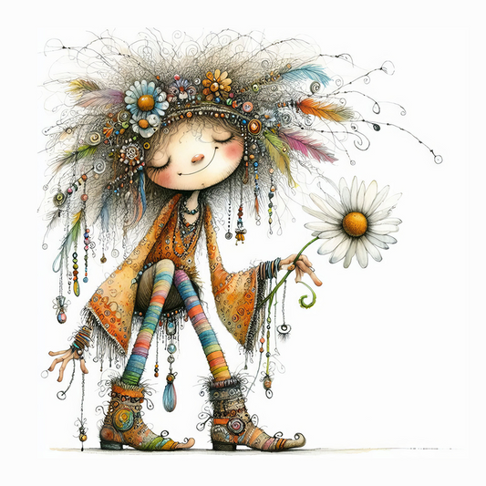 Eccentric Boho Hippie #3