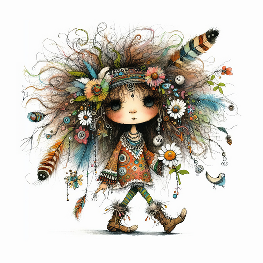 Eccentric Boho Hippie #6