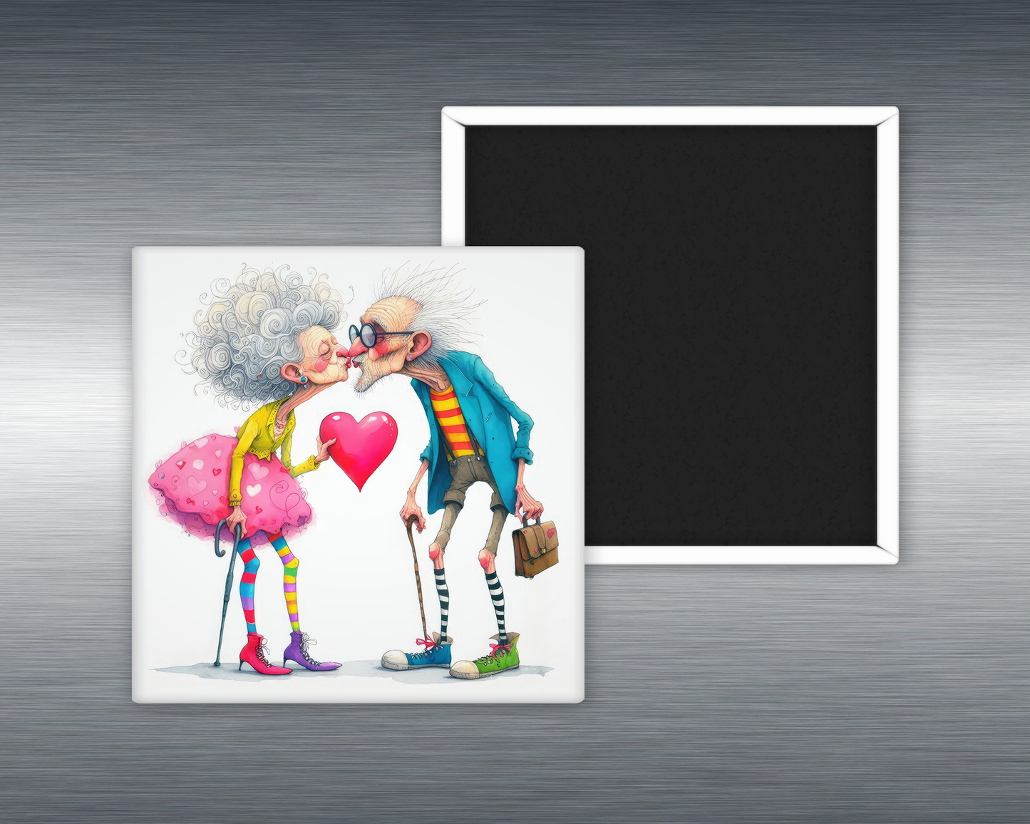 Eccentric Old Folks Kiss #1