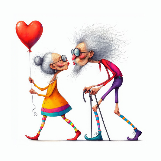 Eccentric Old Folks Kiss #4