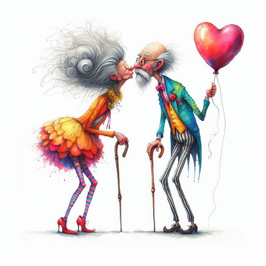 Eccentric Old Folks Kiss #5