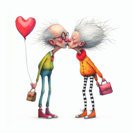 Eccentric Old Folks Kiss #6