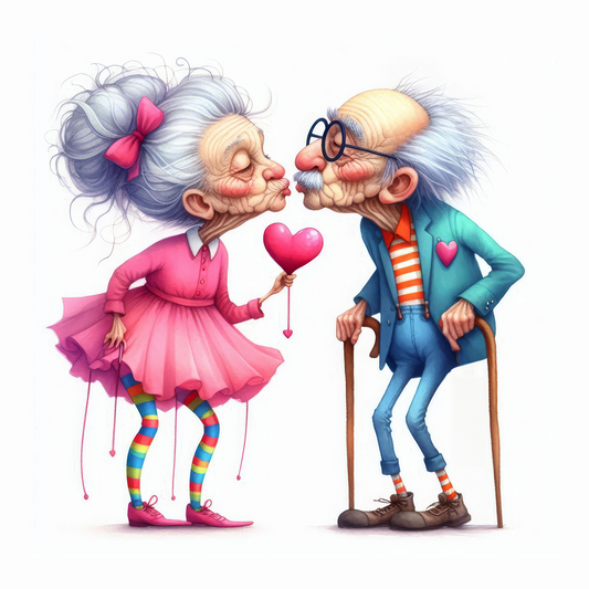 Eccentric Old Folks Kiss #7