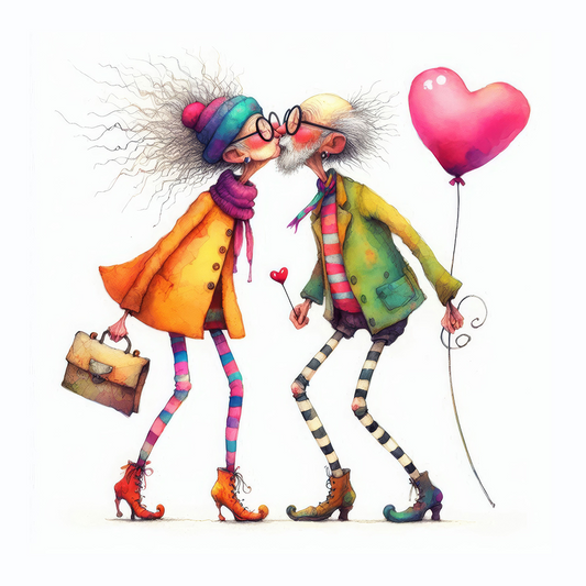 Eccentric Old Folks Kiss #8