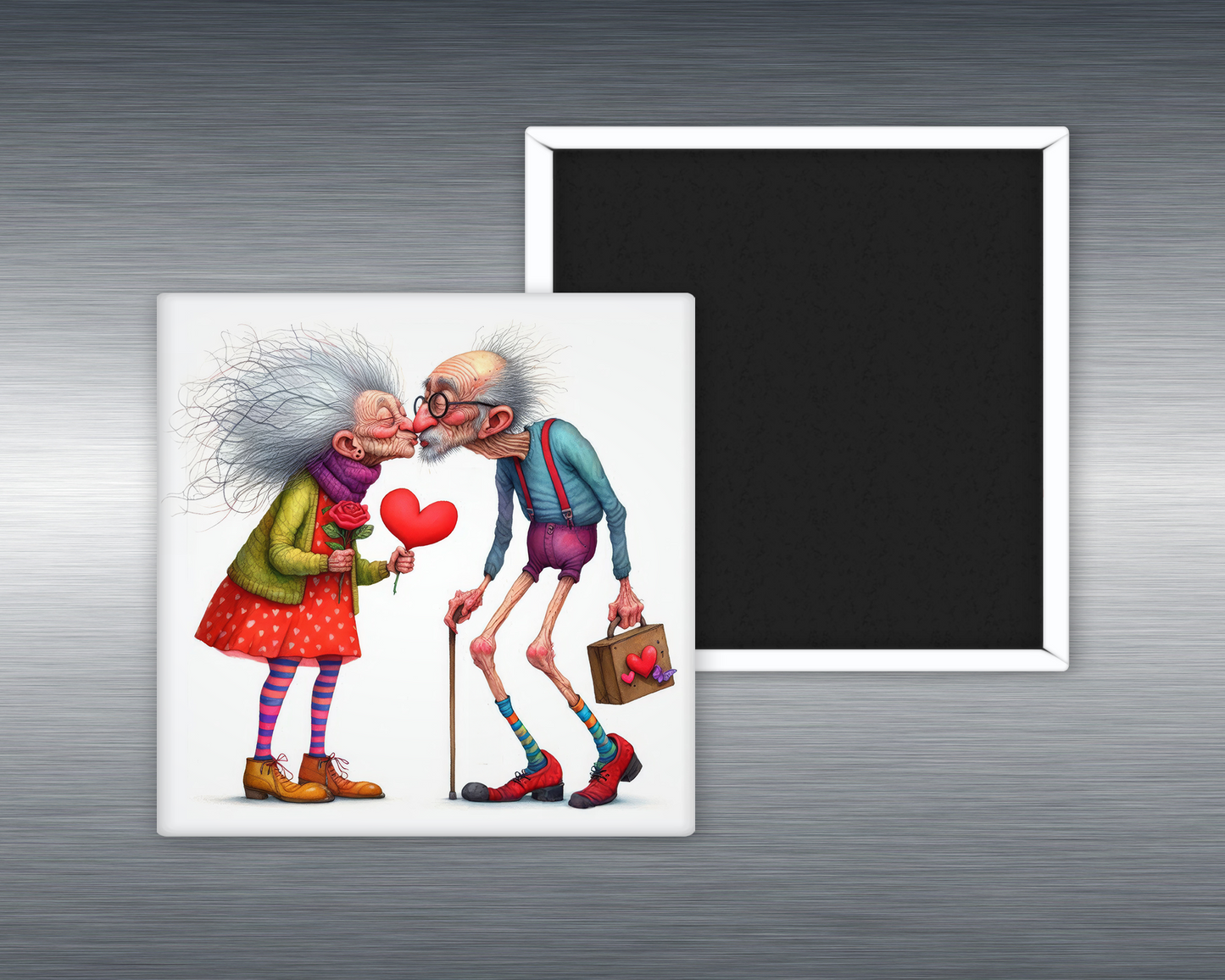 Eccentric Old Folks Kiss #9