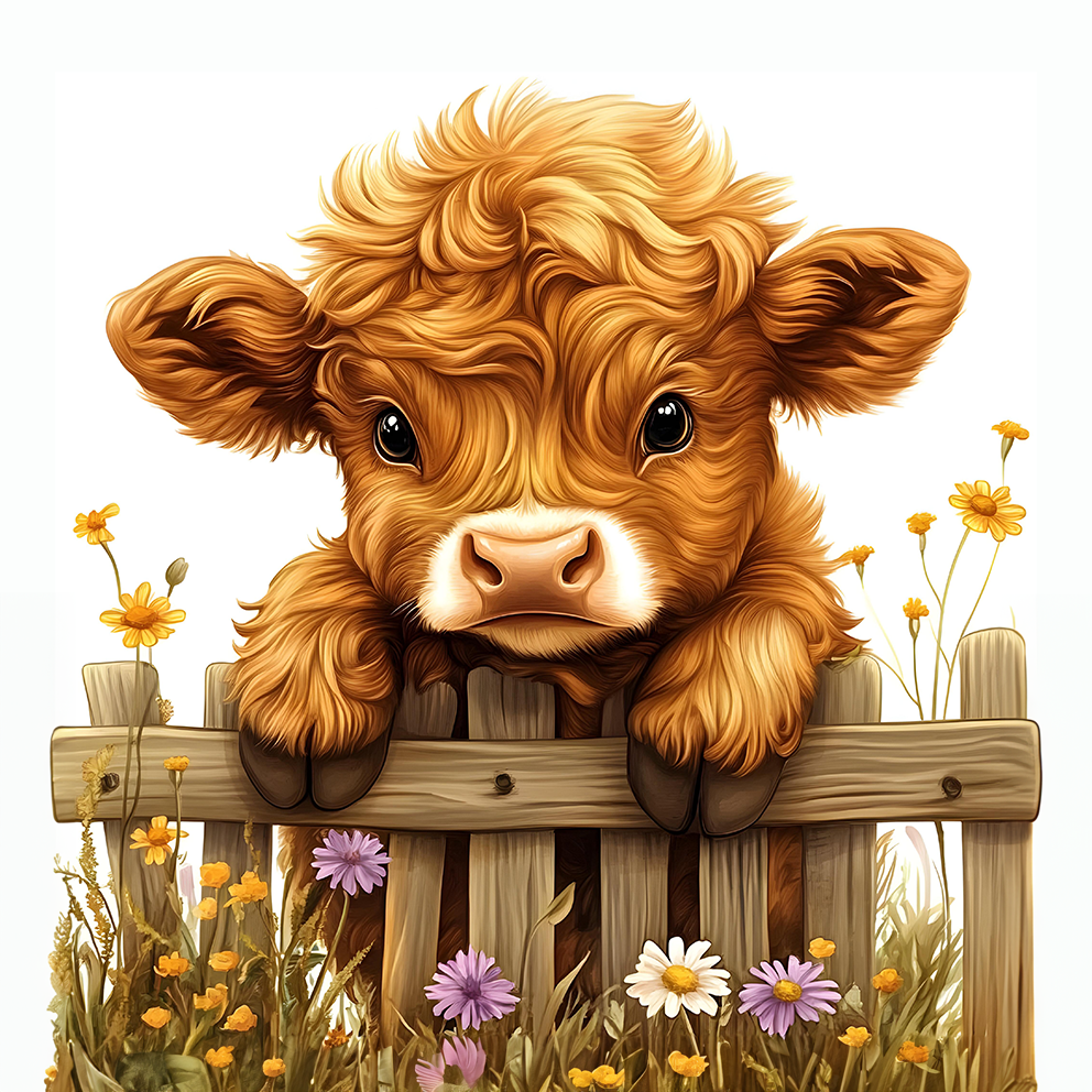 Baby Highland Cow #11