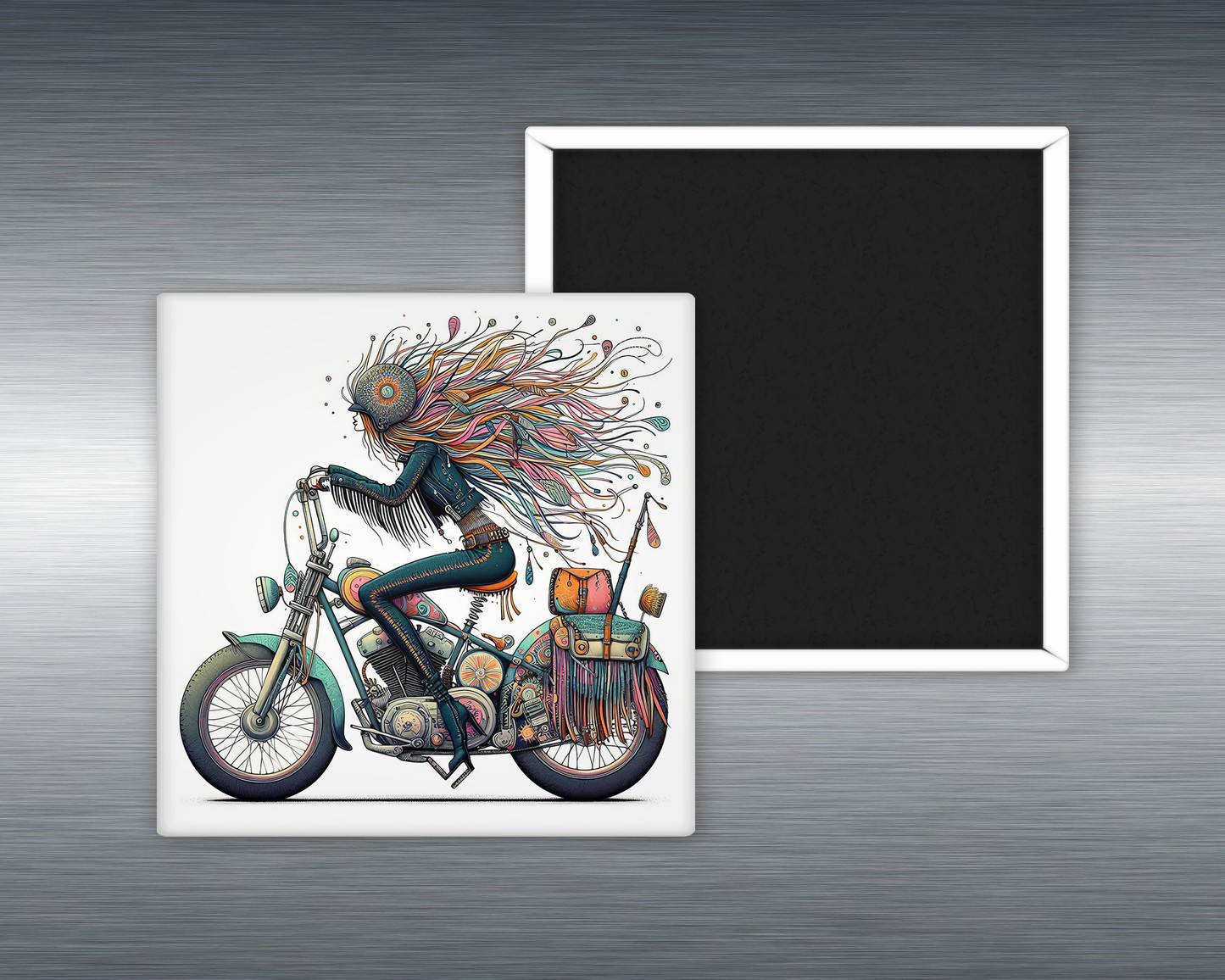 Eccentric Biker Girl #10