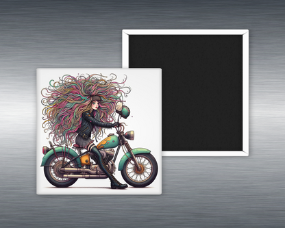 Eccentric Biker Girl #4