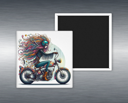 Eccentric Biker Girl #8