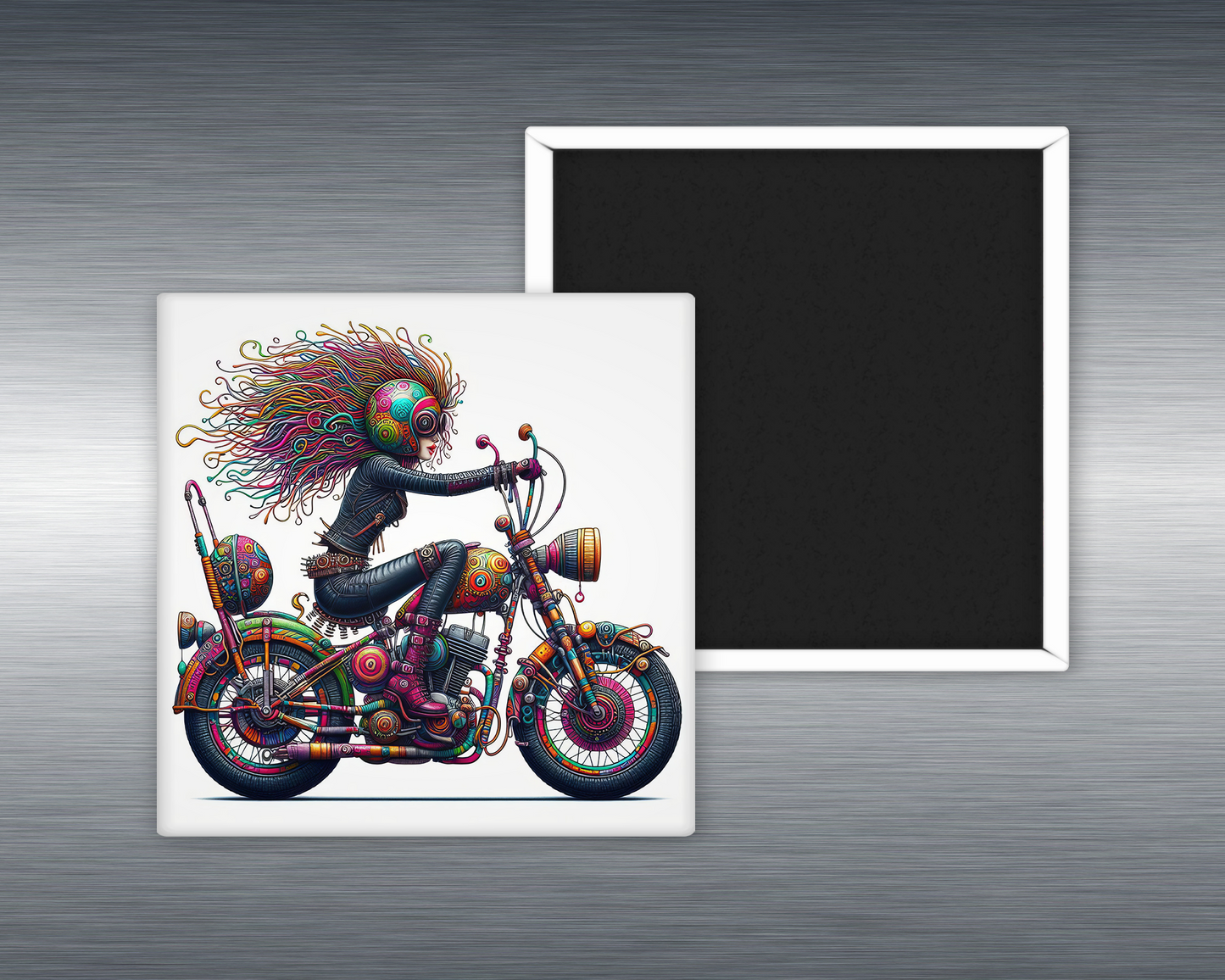 Eccentric Biker Girl #9