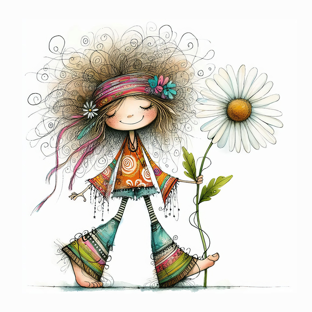 Eccentric Boho Hippie #1