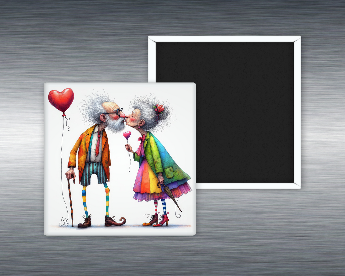 Eccentric Old Folks Kiss #2